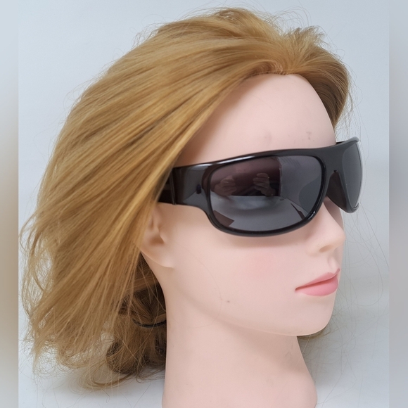 Gucci Womens GG1568/S Rectangle Wrap Sunglasses Brown Grey Vintage Y2K 64-15-110 - Picture 6 of 16